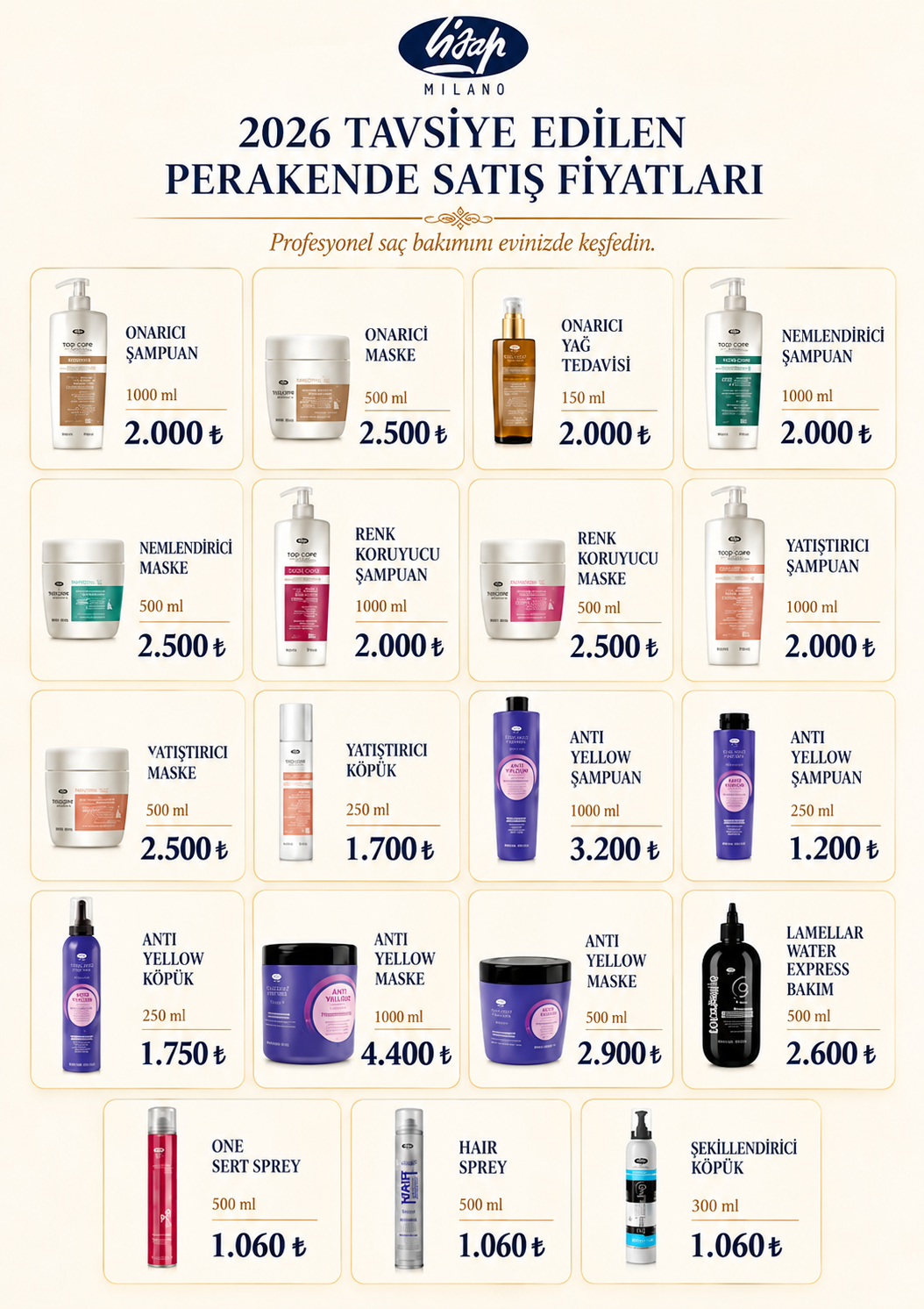 Top Care Fiyat Listesi 